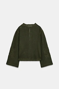 COMBINATION CROCHET JACKET