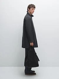 Parka ultra-légère en duvet mélangé hydrofuge
