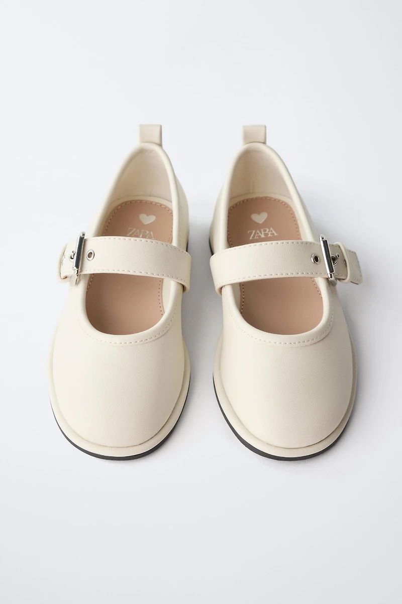 BUCKLE BALLERINA FLAT