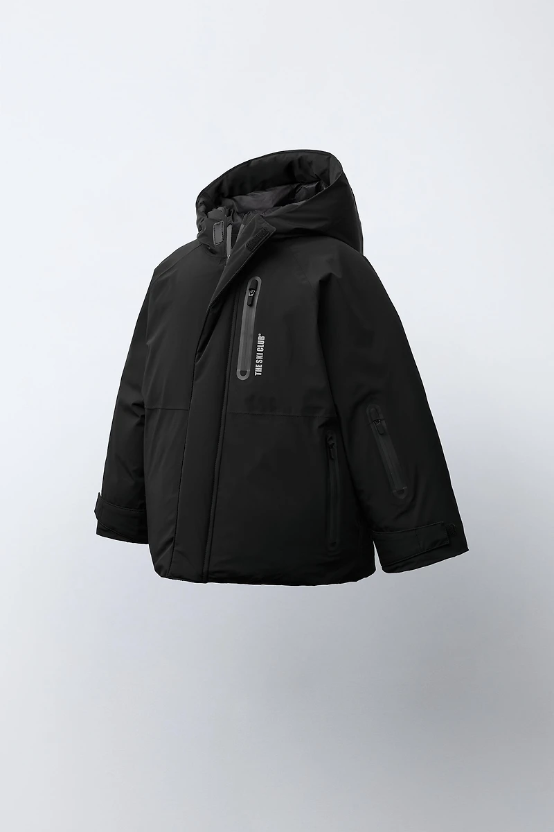 DOWN FEATHER WATER RESISTANT AND WINDPROOF JACKET RECCO® SYSTEM SKI COLLECTION