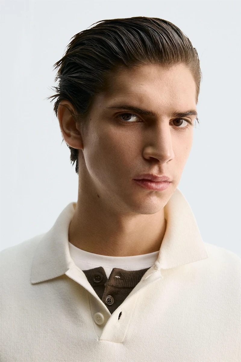 POLO EN MAILLE DOUCE