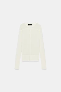 FINE-KNIT WOOL JUMPER