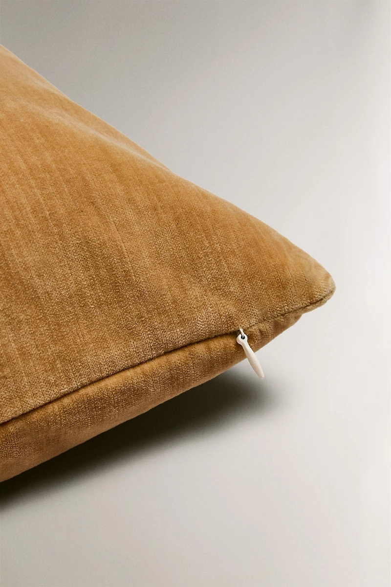 VELVET THROW PILLOW COVER