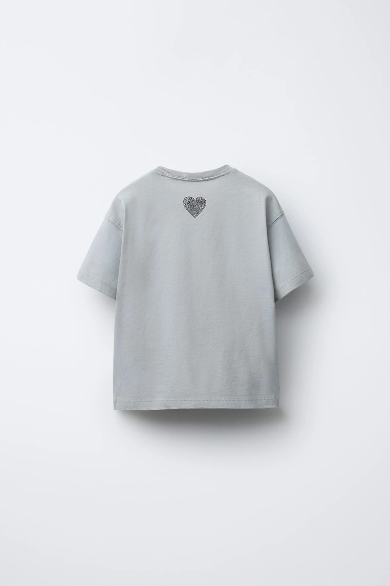 LILO & STITCH © DISNEY GLITTER PRINT T-SHIRT