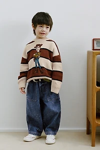 POLKA DOT BALLOON JEANS