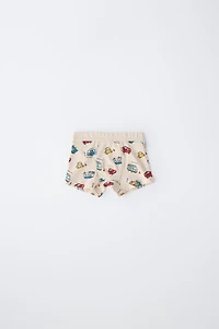 2-6 YEARS/ FIVE-PACK OF CAR BOXERS
