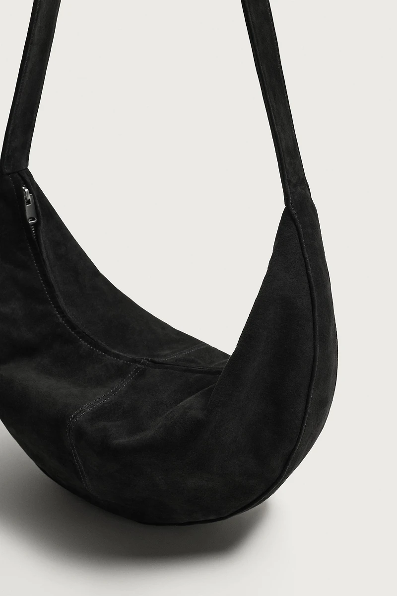 LEATHER SHOULDER BAG