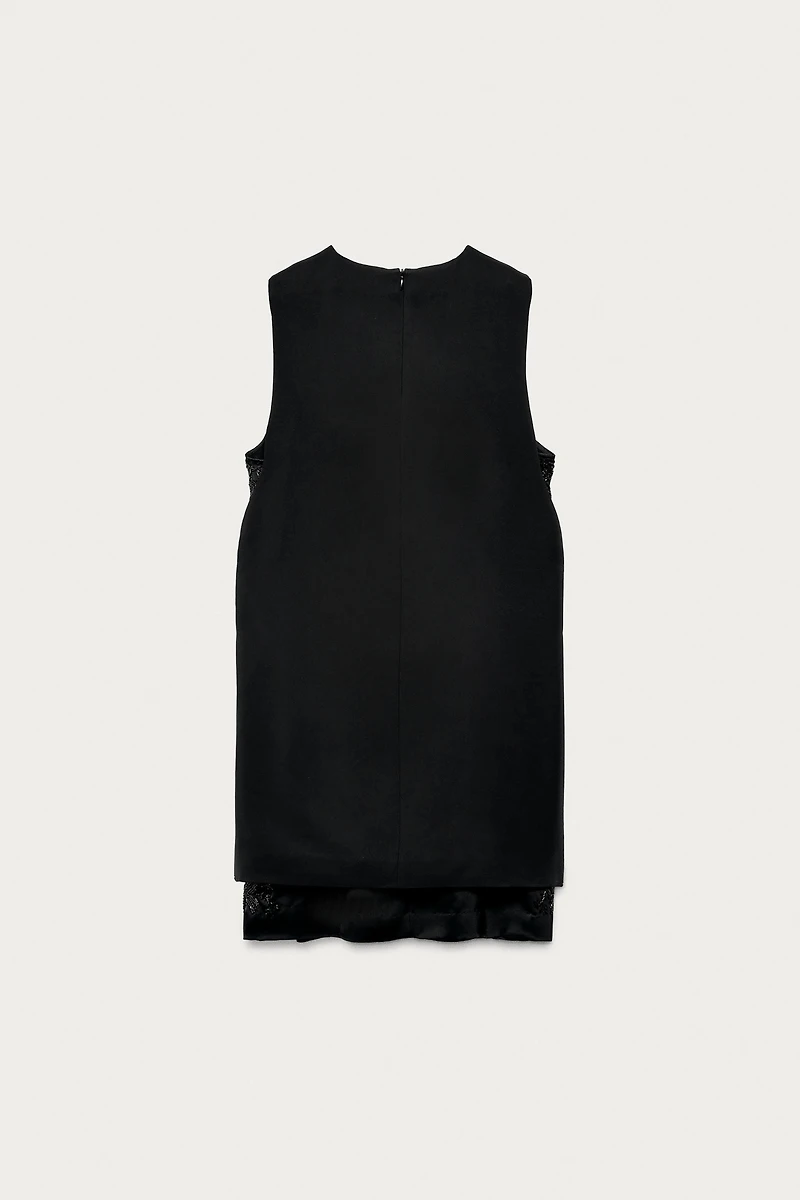 BEADED MINI DRESS MARISA BERENSON X ZARA