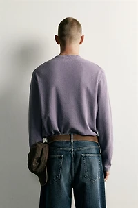 RELAXED-FIT TEXTURED JUMPER