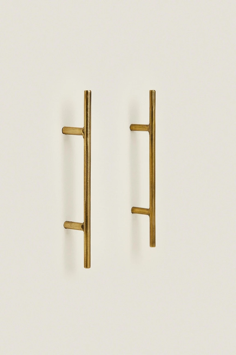 PACK POIGNÉES MÉTALLIQUES DORÉES (PACK DE 2