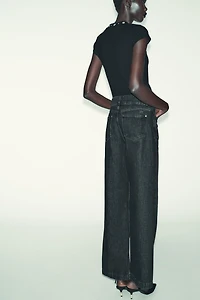 T-SHIRT PERLES MANCHES COURTES