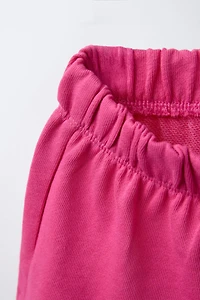 TWO-PACK OF PLAIN AND STRIPED SHORTS