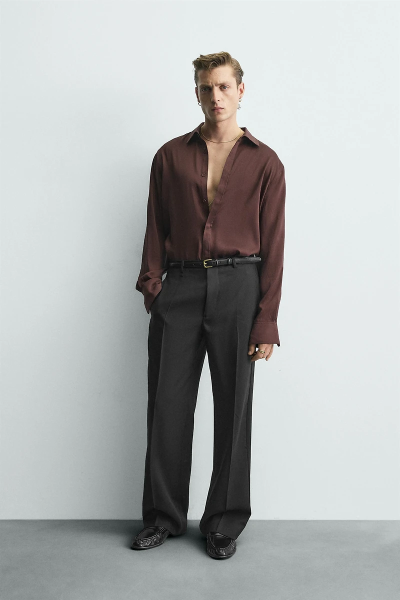 PANTALON DE COSTUME SMOKING EN LAINE ÉDITION LIMITÉE