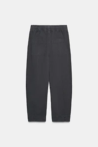 PANTALON À TAILLE ÉLASTIQUE