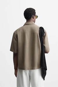 VISCOSE - JUTE SHIRT