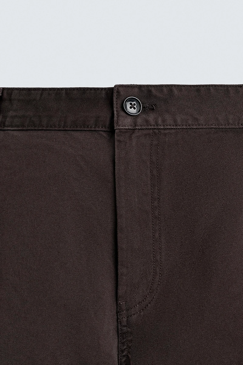 TWILL CARGO PANTS