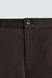 TWILL CARGO PANTS