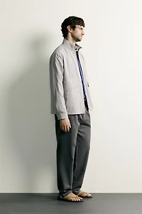 REGULAR FIT CHECKERED JACKET