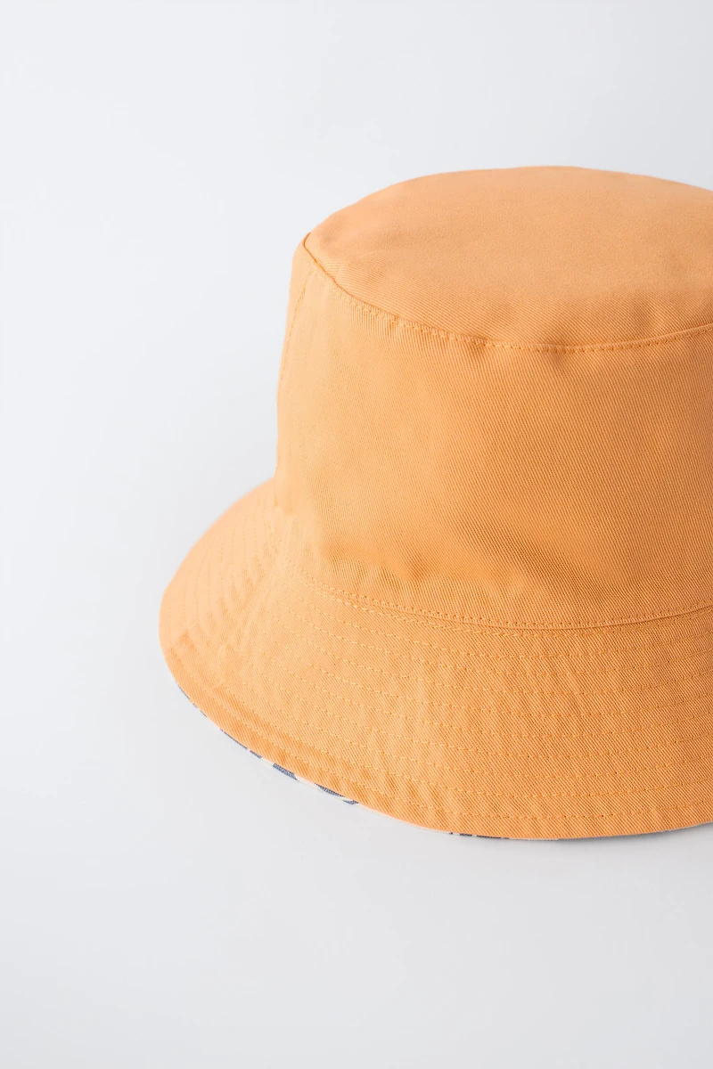 CHAPEAU BOB RÉVERSIBLE LOGO