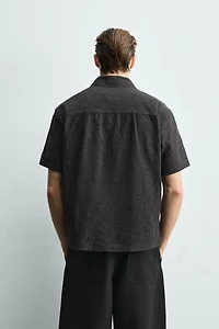 FLORAL JACQUARD SHIRT