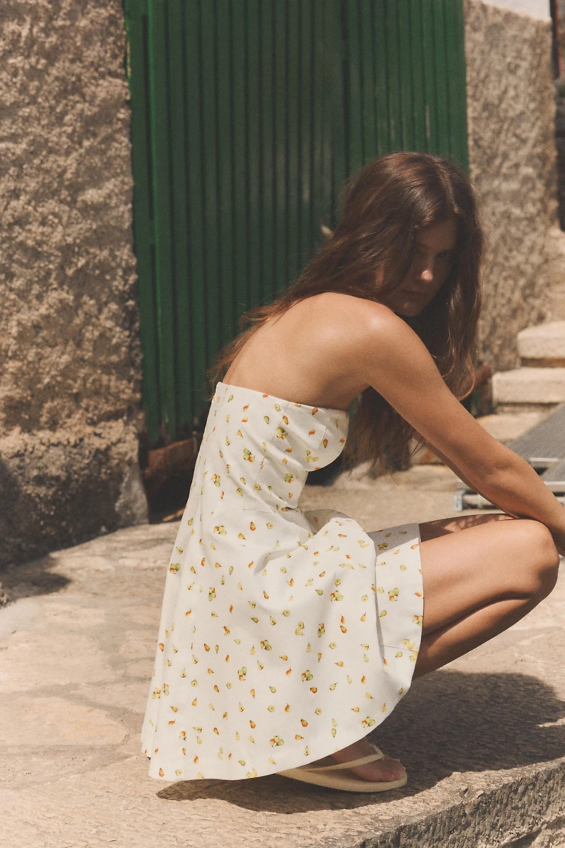FLORAL MINI DRESS