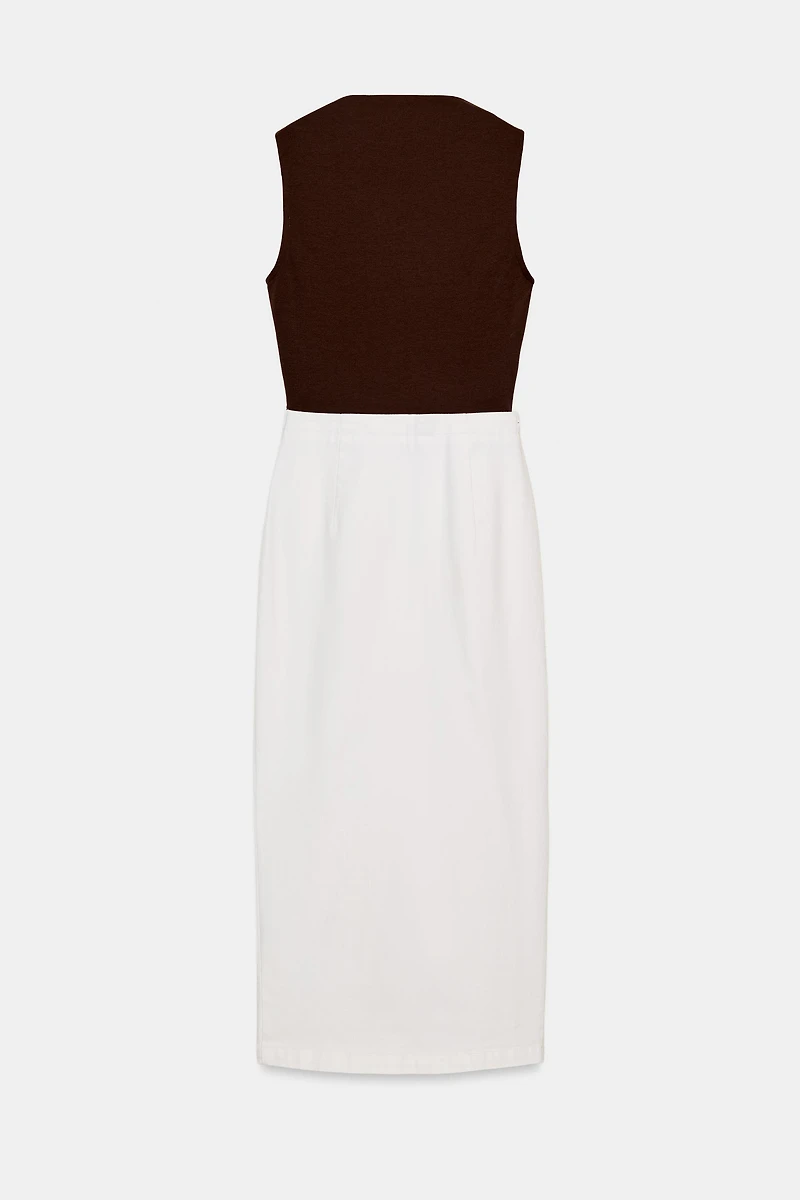 COMBINATION HARDWARE MIDI DRESS