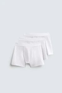 PACK DE 3 BOXERS BASIQUES