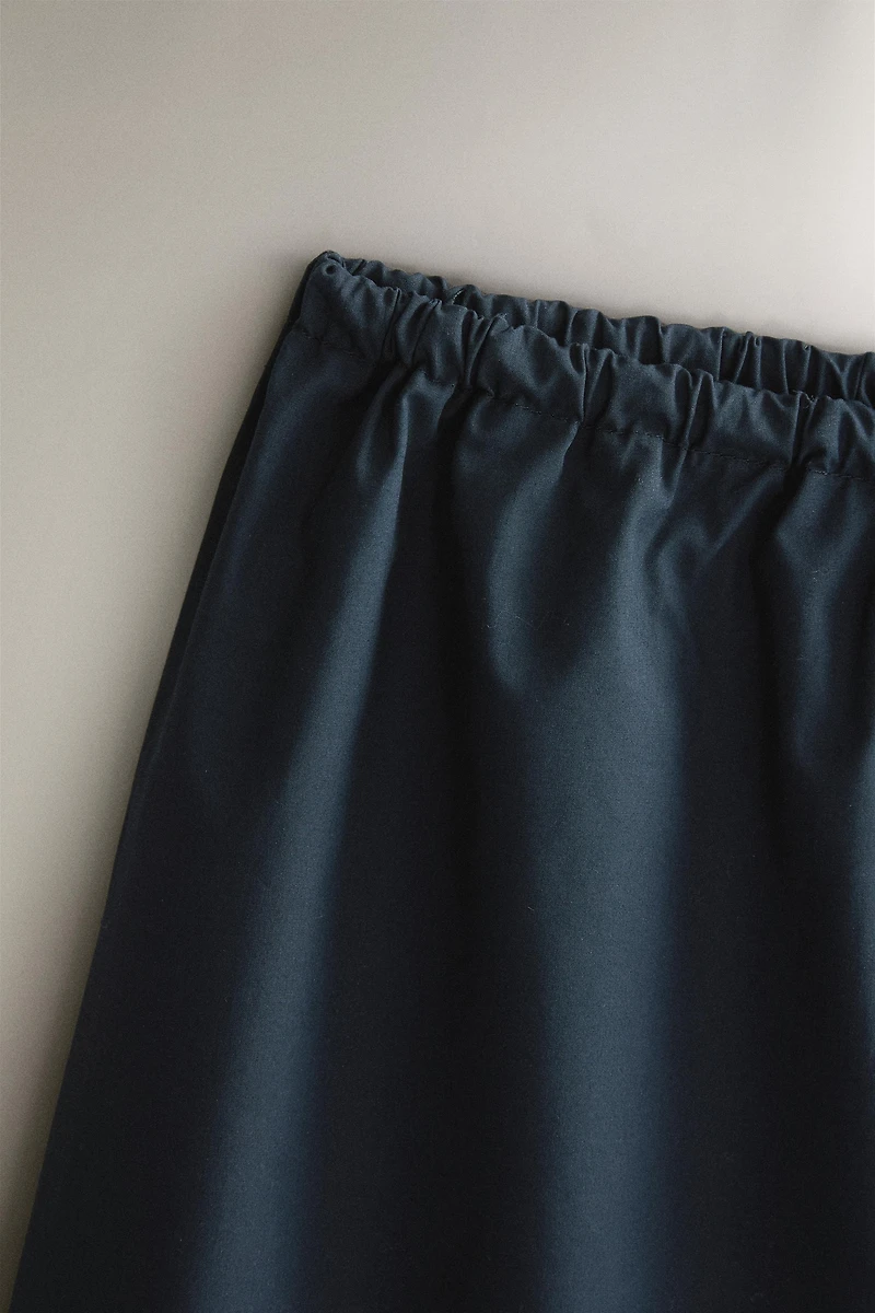 PLAIN COTTON SHORTS