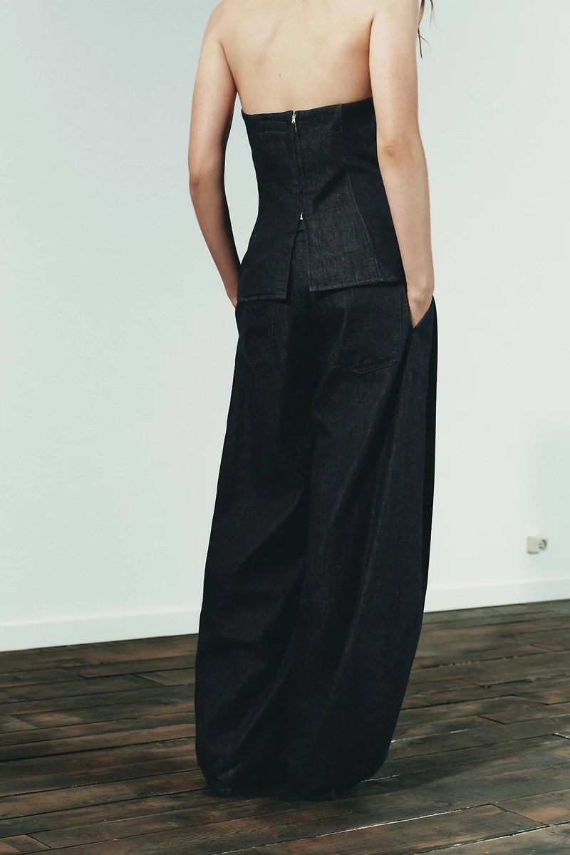 PLEATED BALLOON PANTS