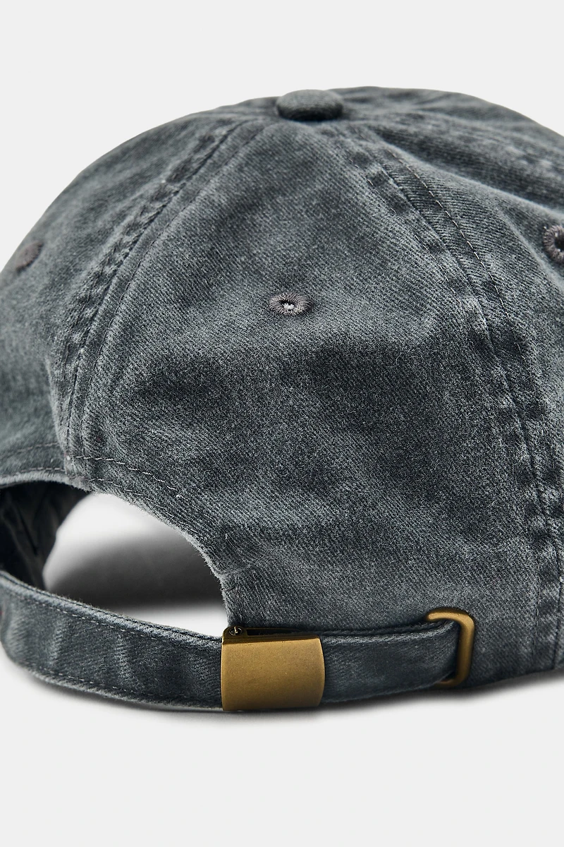 GILDA EMBROIDERED TWILL CAP