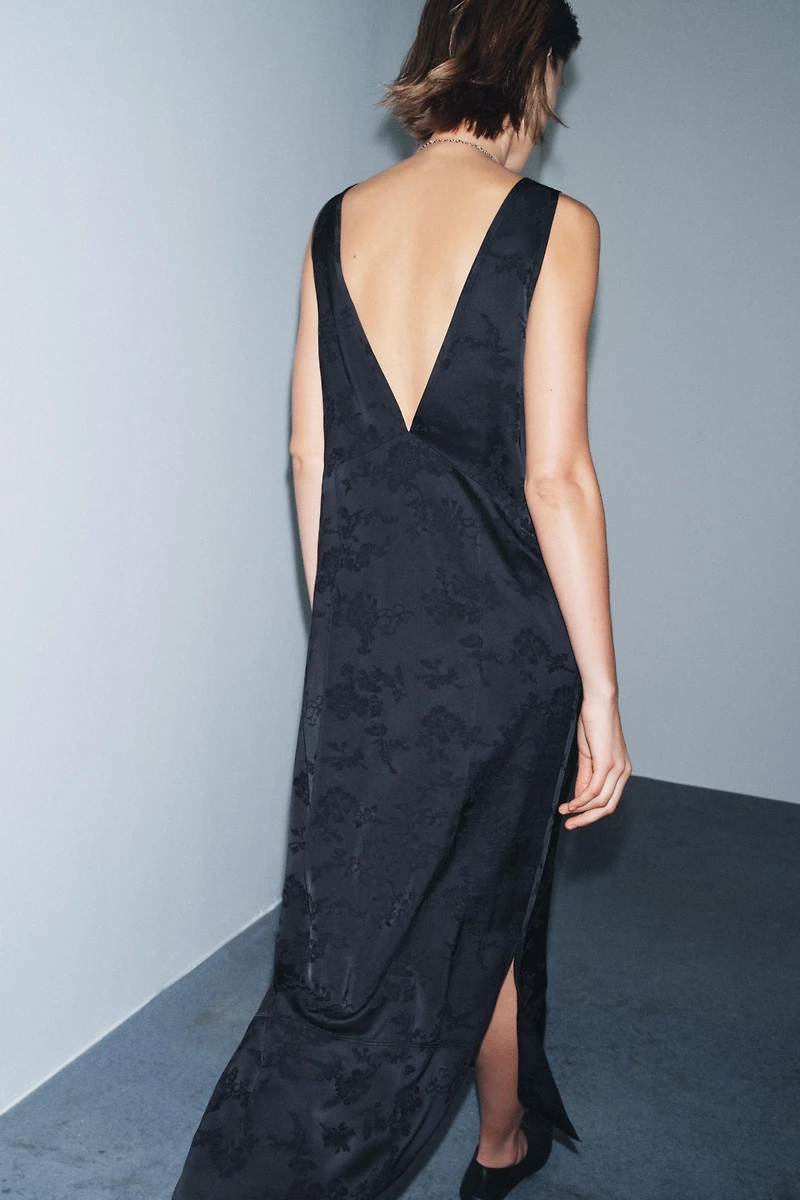 ZW COLLECTION LIMITED EDITION JACQUARD MIDI DRESS