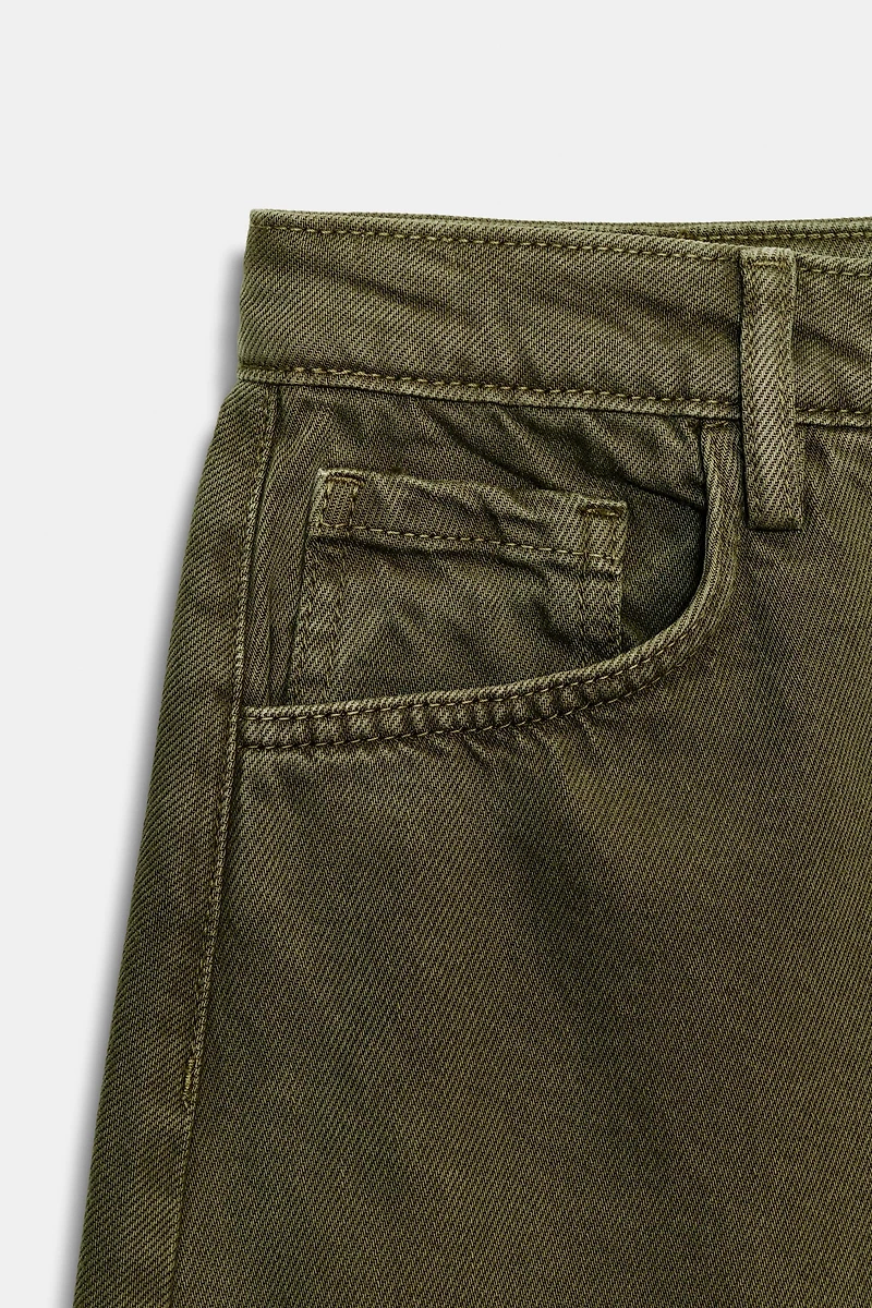 ZW COLLECTION MID-RISE BARREL JEANS