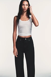 TRF HIGH RISE WIDE LEG JEANS