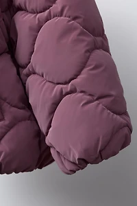 VESTE REMBOURRÉE EFFET GOMMÉ