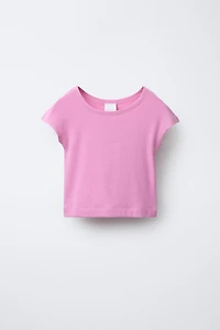 T-SHIRT WITH COTTON AND MODAL
