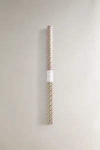 SHINY STRIPED CHRISTMAS WRAPPING PAPER