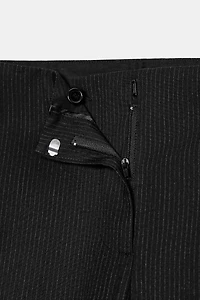 PINSTRIPE PLEATED PANTS ZW COLLECTION