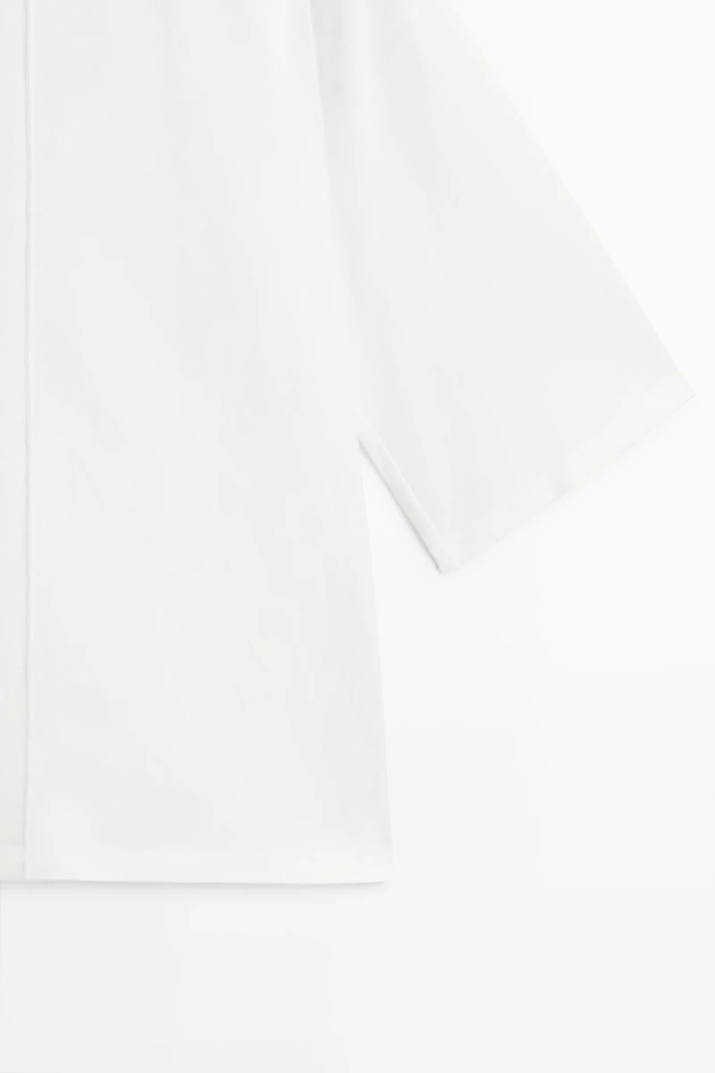 100% cotton short sleeve seamed T-shirt