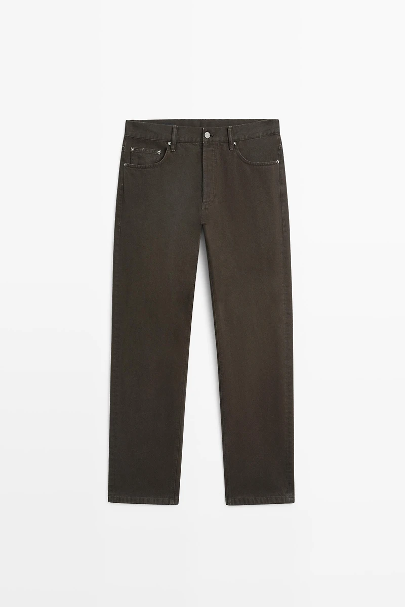 Tapered fit jeans