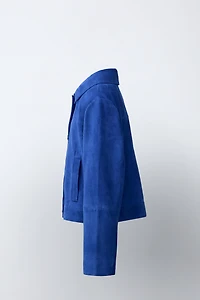 100% LEATHER SUEDE JACKET
