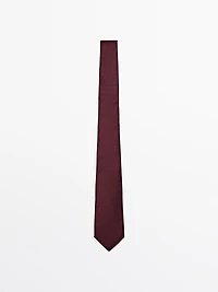 100% silk polka dot tie