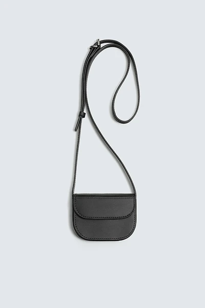 LEATHER MINI CROSSBODY BAG