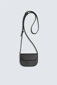 LEATHER MINI CROSSBODY BAG