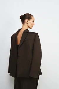 BLAZER À BOUTONNAGE CROISÉ ZW COLLECTION