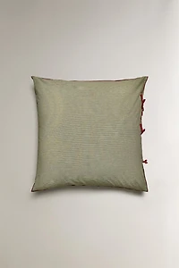 TAIE D’OREILLER RAYURES OVERLOCK