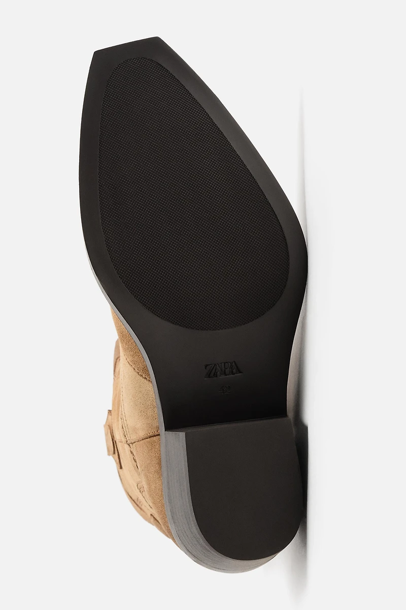 LEATHER COWBOY BOOTS
