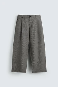 RELAXED FIT LINEN - COTTON PANTS