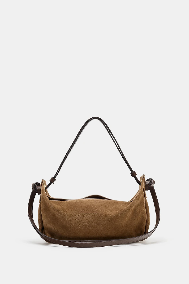 SAC À MAIN EN CUIR ALLONGÉ