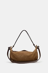 SAC À MAIN EN CUIR ALLONGÉ