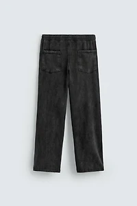 PANTALON DE JOGGING COUPE DÉCONTRACTÉE DÉLAVÉ